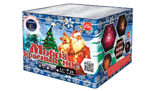  Батарея салютов Мороз Красный Нос  в Сарапуле