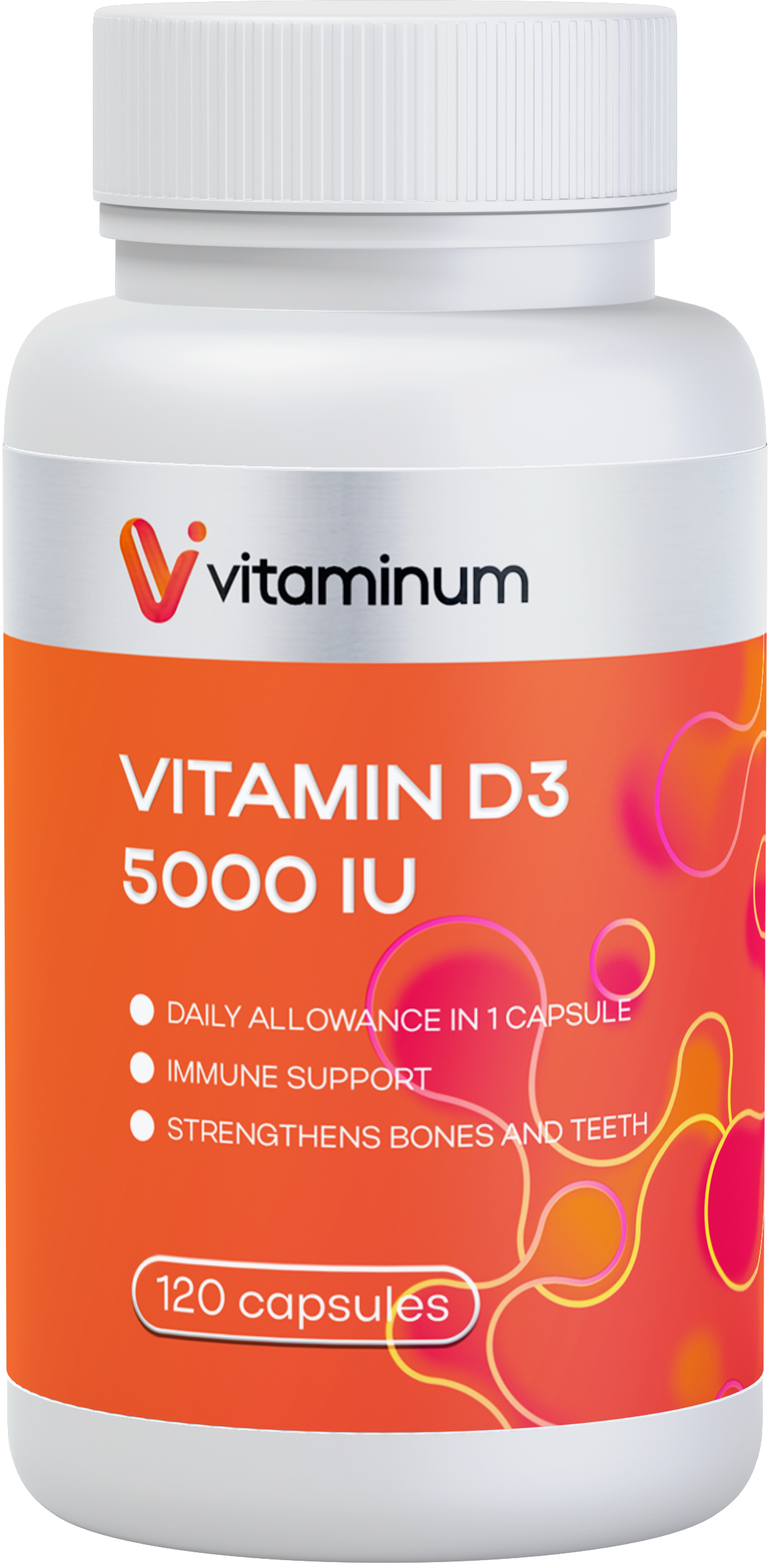 Vitaminum ВИТАМИН Д3 (5000 МЕ) 120 капсул 260 мг  в Сарапуле